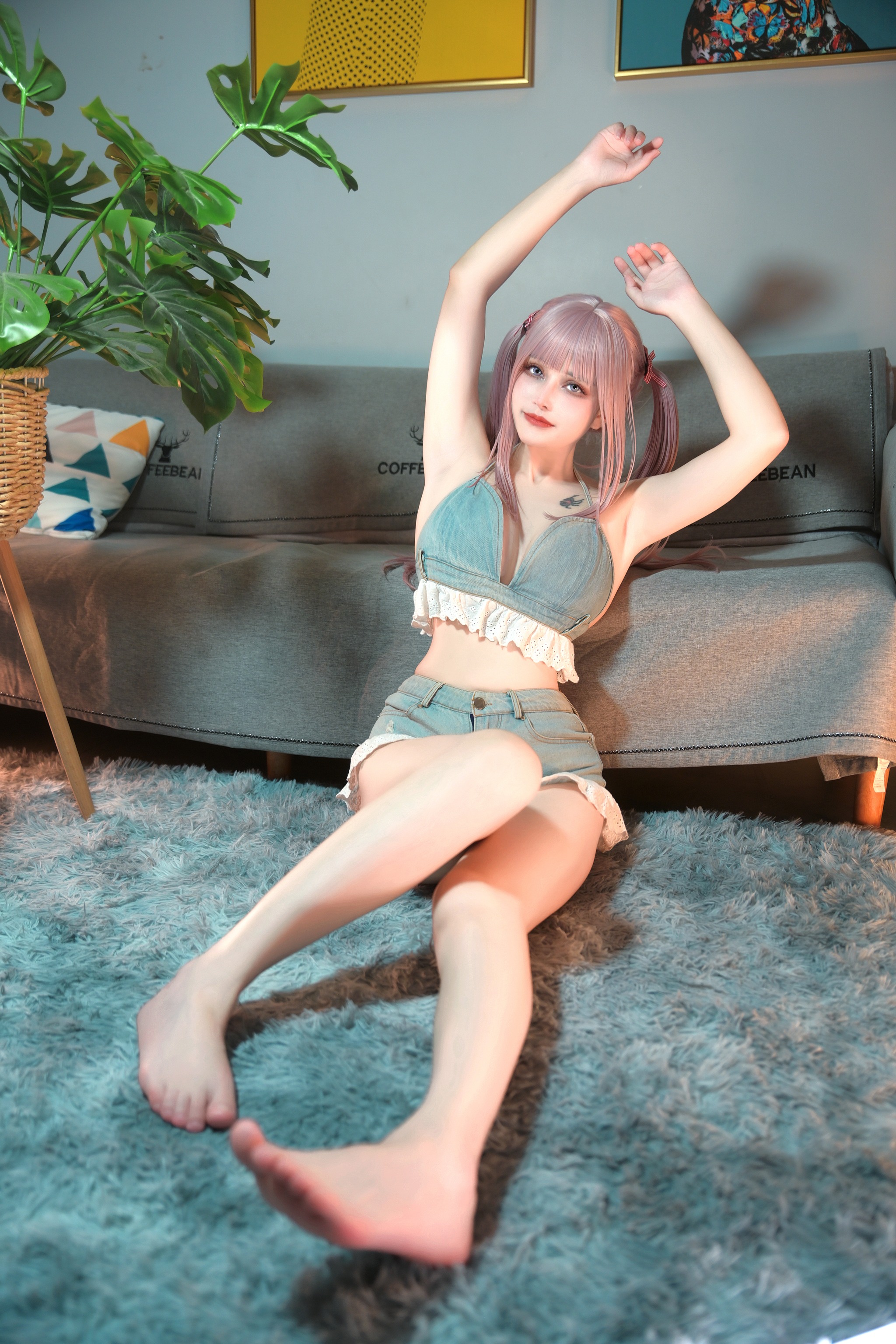 图片[1]-鹿八岁baby – NO.010 鹿八岁 宅家日记[70P]-XikXak